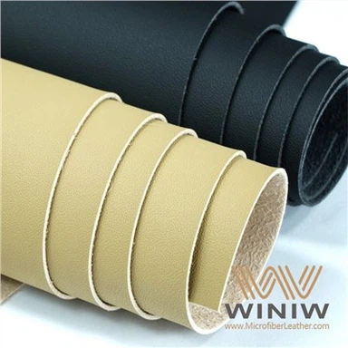 Imitert skinn semsket mikrofibermateriale Stoff