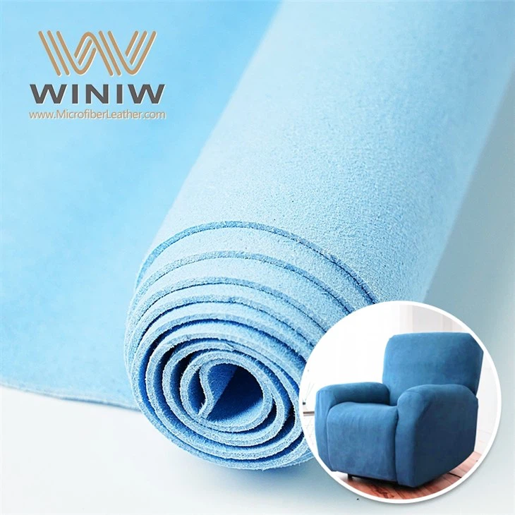 1,4 mm imitert mikrofiber skinn mikro semsket vegansk sofastoff