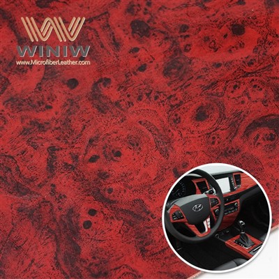 1,2 mm anti-ripe mikrofiber imitert PU bilseter skinnmateriale