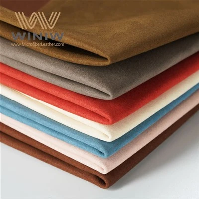 1,4 mm mikrofiber semsket Nubuck Vegansk stoff Ultrasuede bilskinn