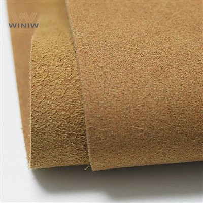 Myk og smidig tekstur mikrofiber semsket skinn for klær